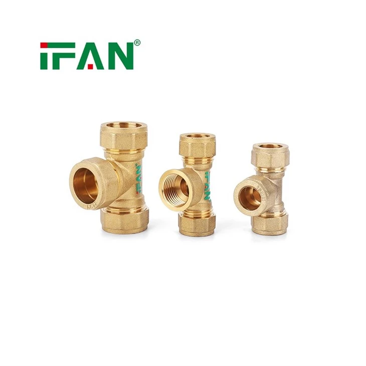 IFAN Brass Compression Joint Provides Stable PE Pipe Connections best